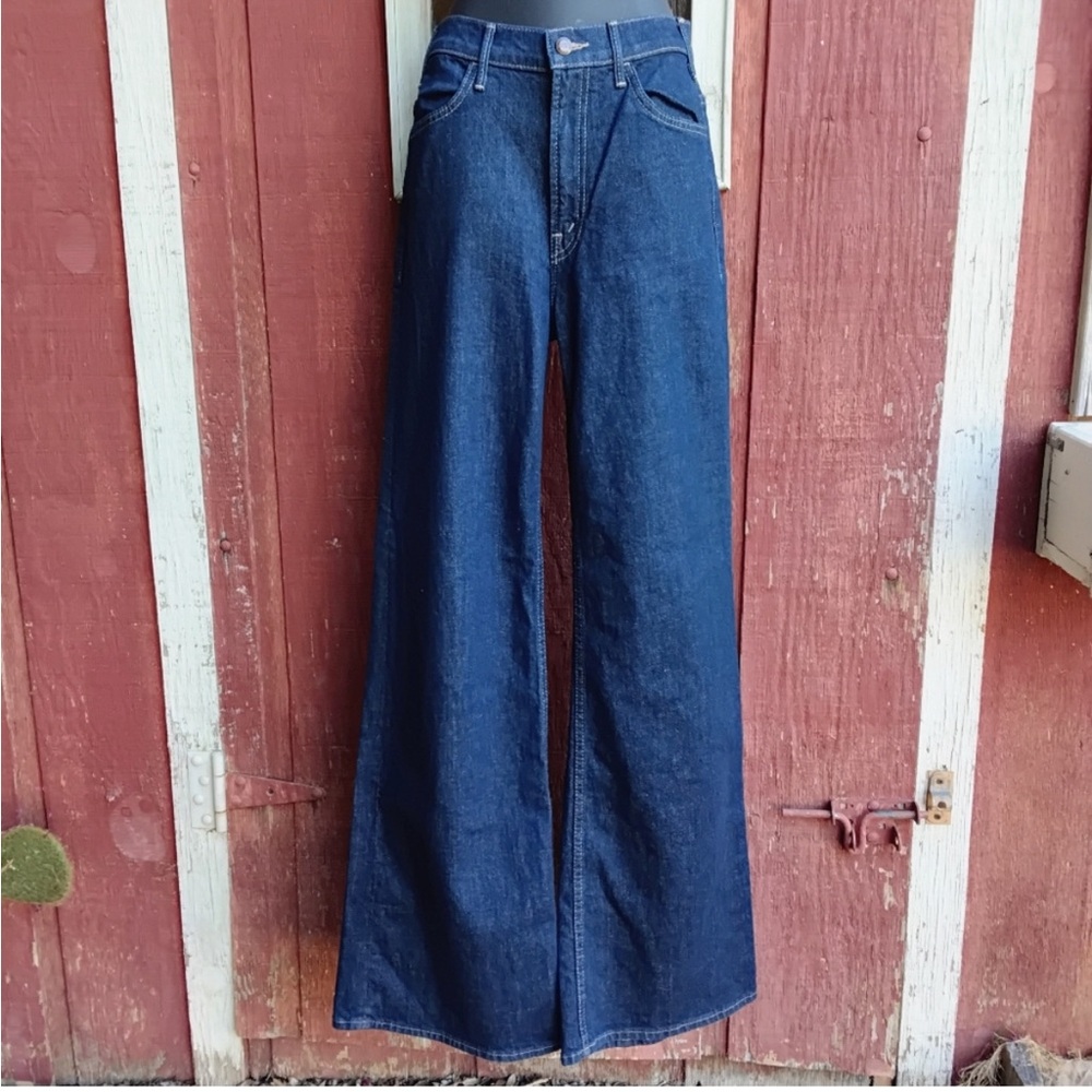 MOTHER- The Hustler Roller Bonified Wide Leg Jeans